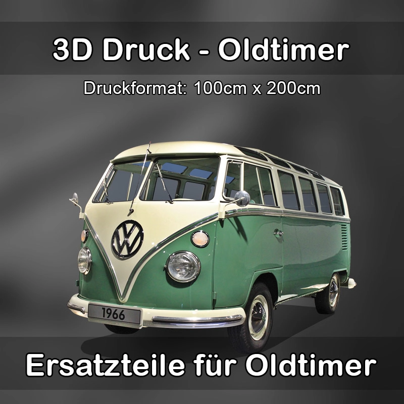 Großformat 3D Druck für Oldtimer Restauration in Donauwörth 