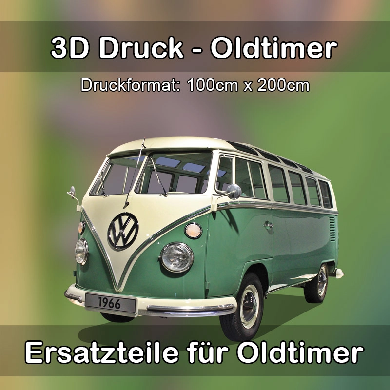 Großformat 3D Druck für Oldtimer Restauration in Dormagen 