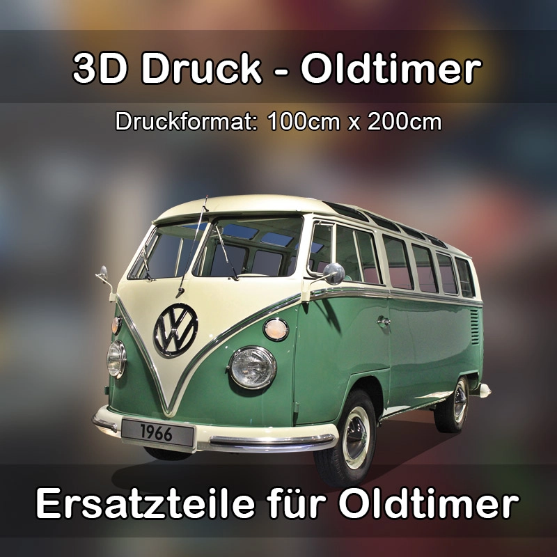 Großformat 3D Druck für Oldtimer Restauration in Dornhan 