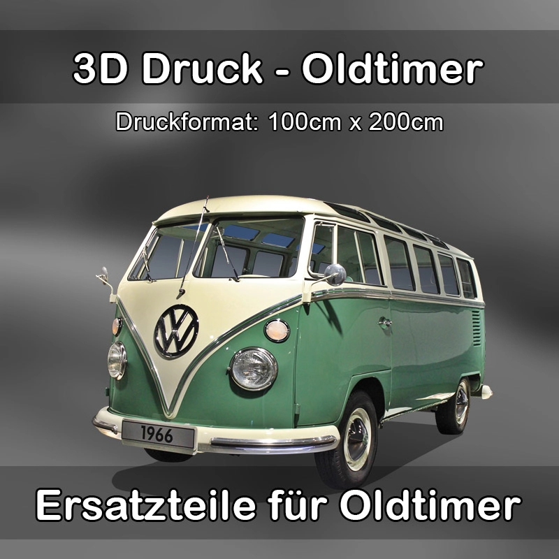 Großformat 3D Druck für Oldtimer Restauration in Dornstadt 