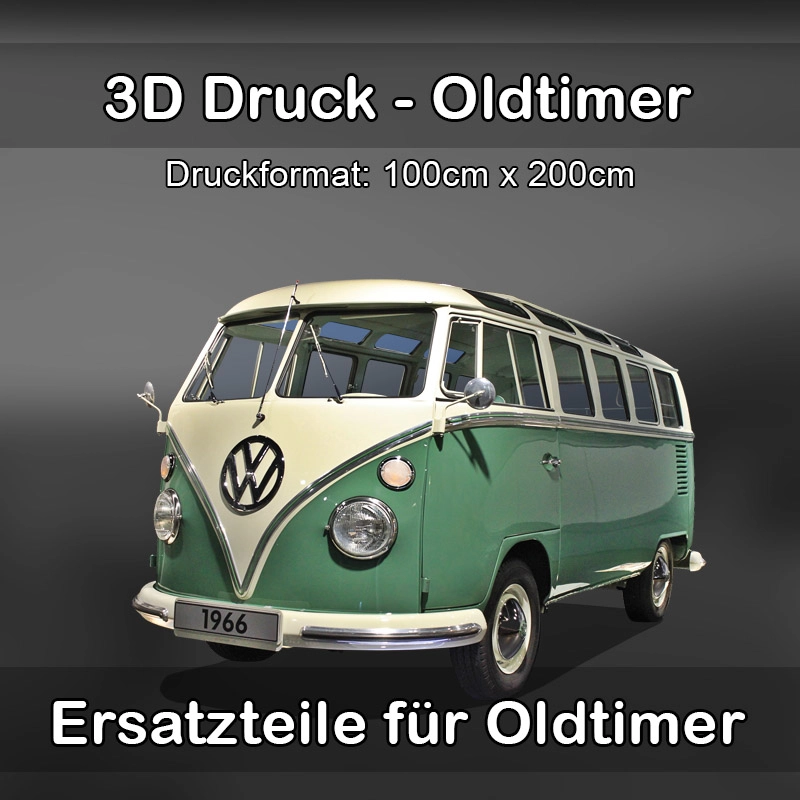 Großformat 3D Druck für Oldtimer Restauration in Dorsten 
