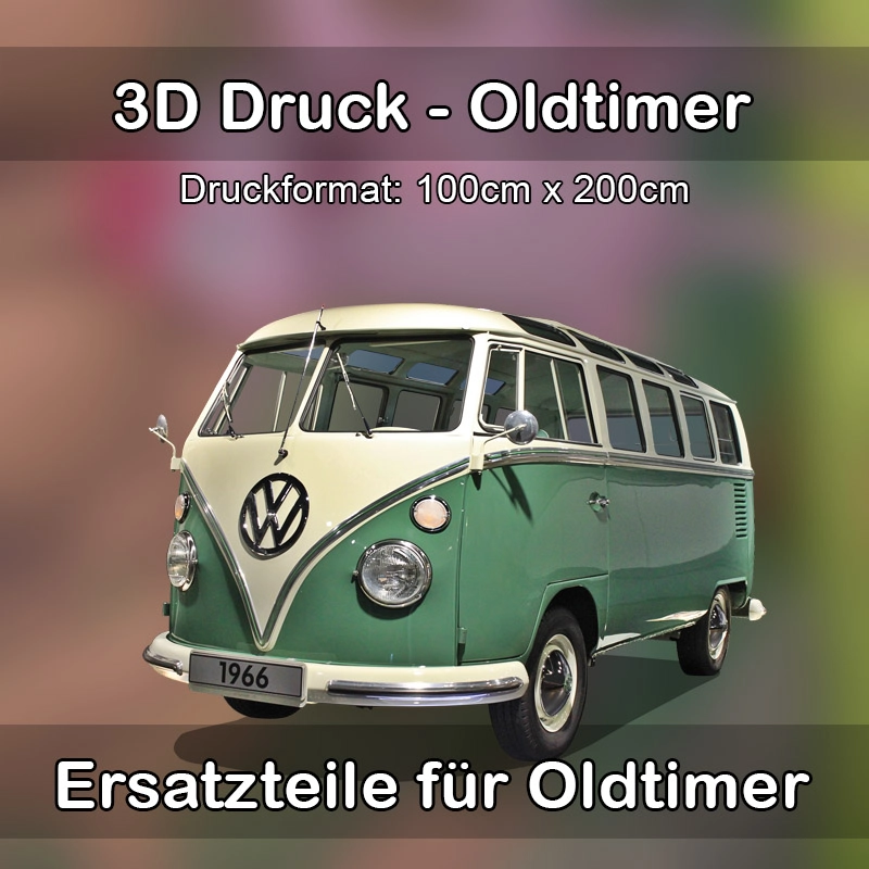 Großformat 3D Druck für Oldtimer Restauration in Dortmund 