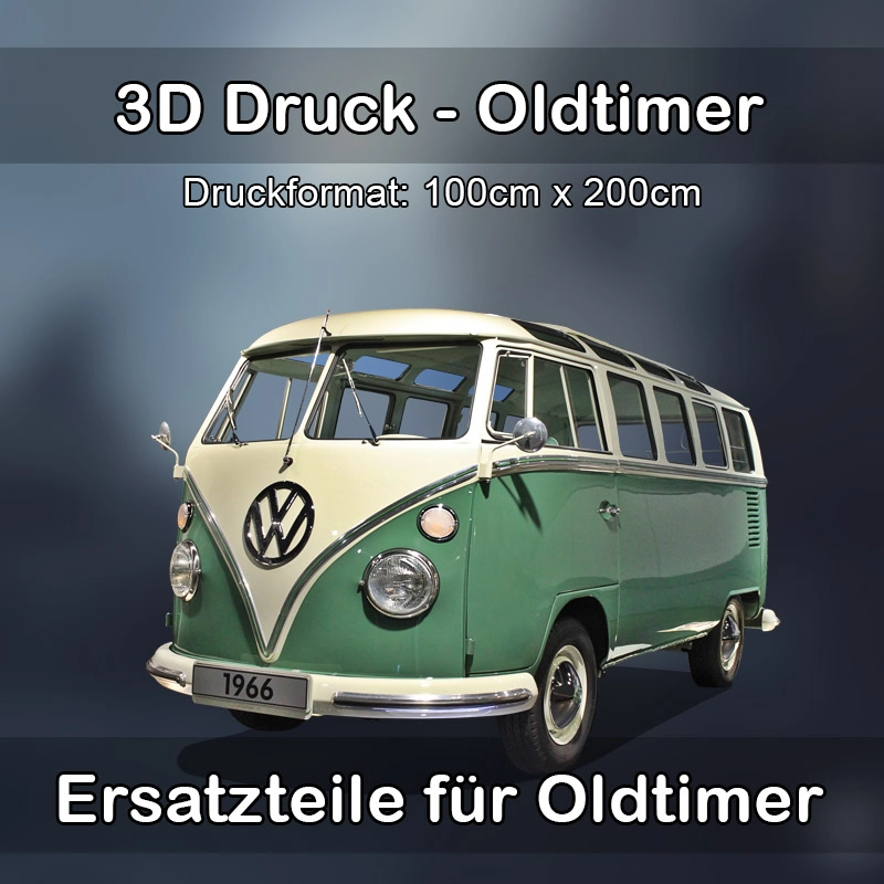 Großformat 3D Druck für Oldtimer Restauration in Dossenheim 