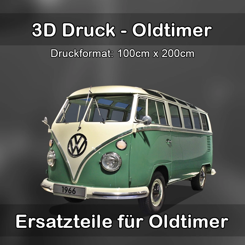 Großformat 3D Druck für Oldtimer Restauration in Drebkau 