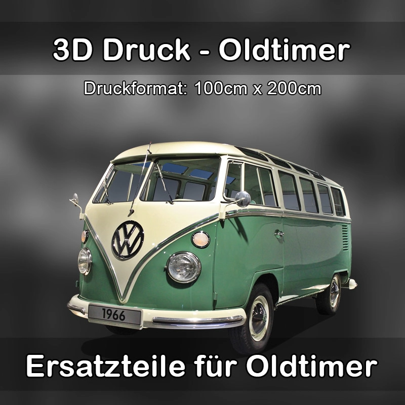 Großformat 3D Druck für Oldtimer Restauration in Drolshagen 