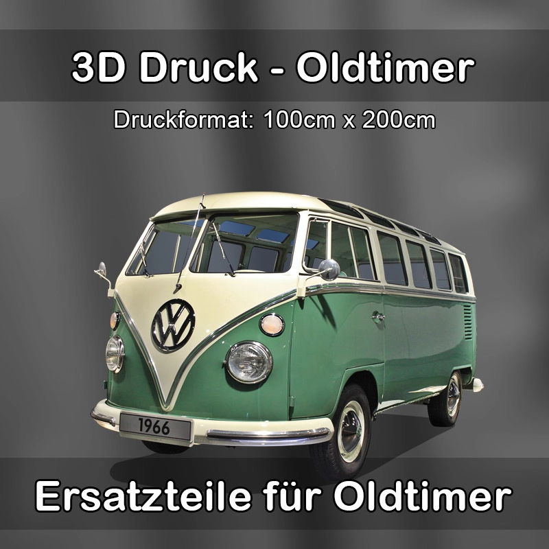 Großformat 3D Druck für Oldtimer Restauration in Duderstadt 