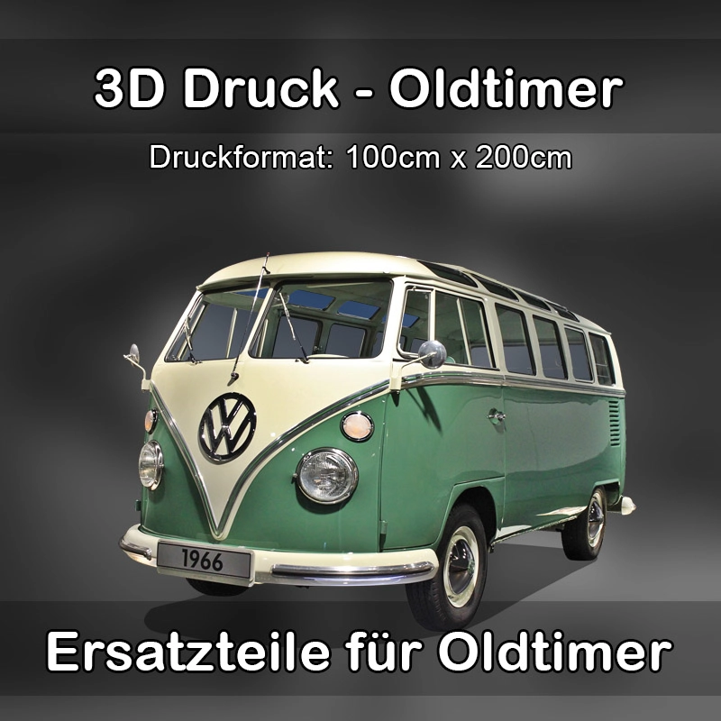 Großformat 3D Druck für Oldtimer Restauration in Dülmen 