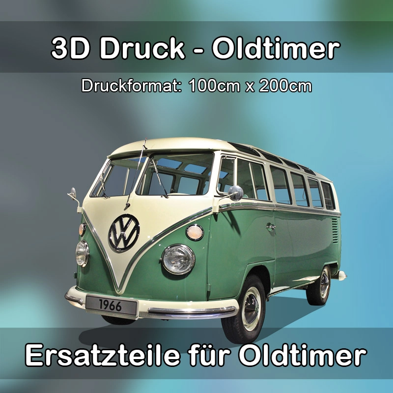 Großformat 3D Druck für Oldtimer Restauration in Duisburg 