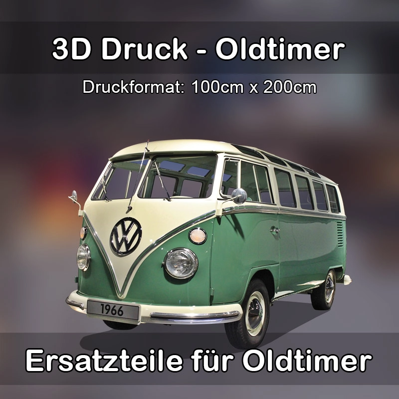 Großformat 3D Druck für Oldtimer Restauration in Durmersheim 