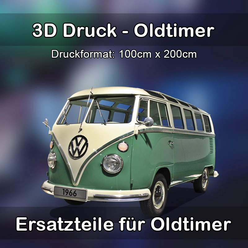 Großformat 3D Druck für Oldtimer Restauration in Ebensfeld 