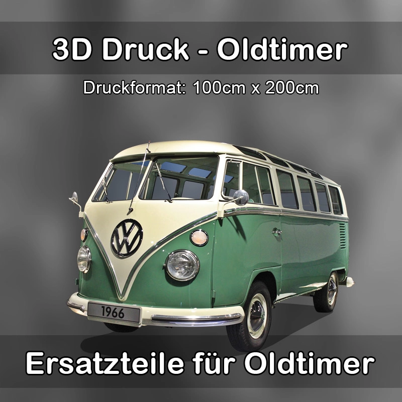 Großformat 3D Druck für Oldtimer Restauration in Eberdingen 