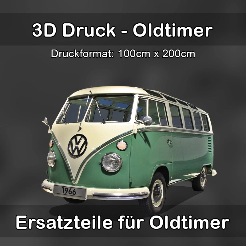 Großformat 3D Druck für Oldtimer Restauration in Ebermannstadt 