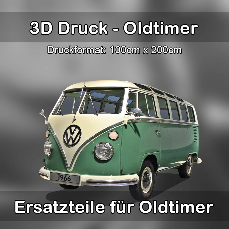 Großformat 3D Druck für Oldtimer Restauration in Ebern 