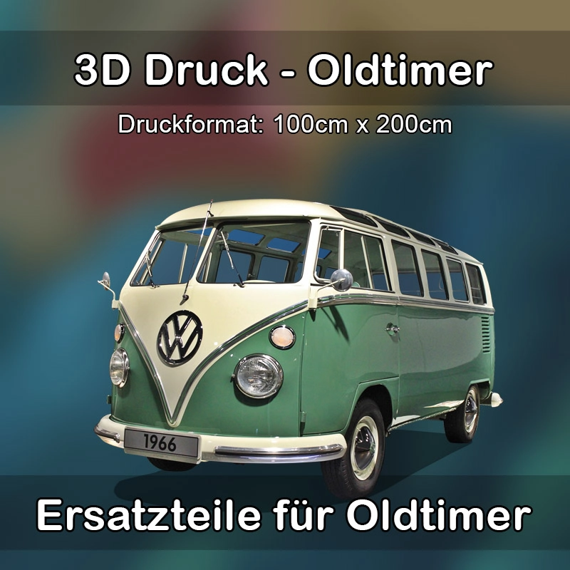 Großformat 3D Druck für Oldtimer Restauration in Ebersberg 