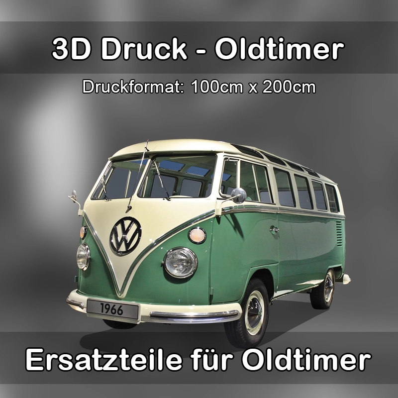 Großformat 3D Druck für Oldtimer Restauration in Ebersburg 