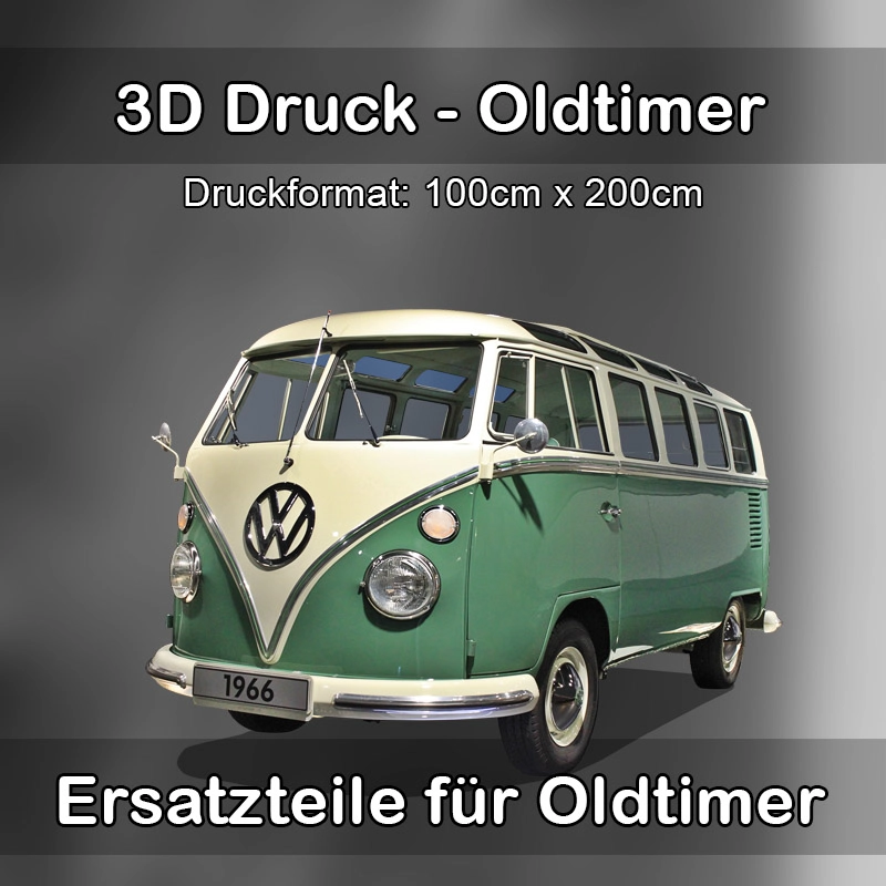 Großformat 3D Druck für Oldtimer Restauration in Eberstadt 