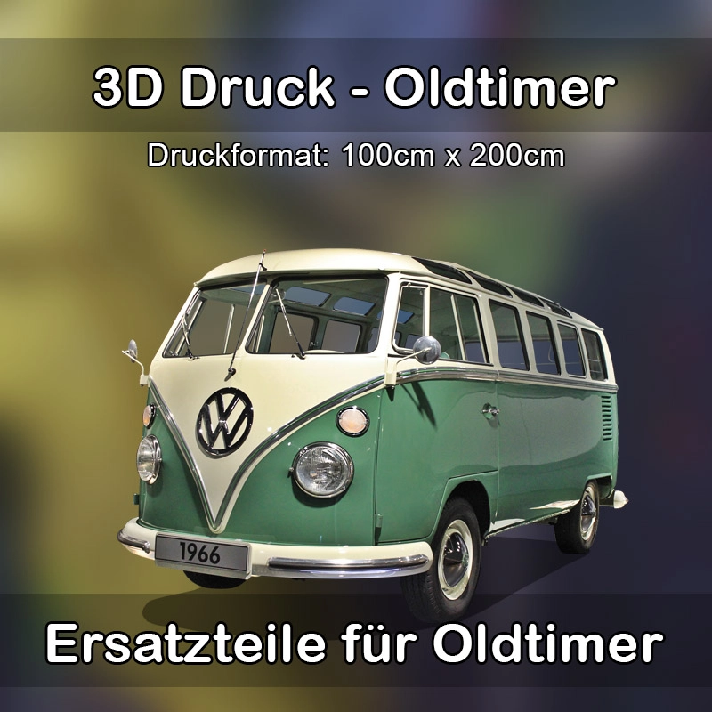 Großformat 3D Druck für Oldtimer Restauration in Eberswalde 