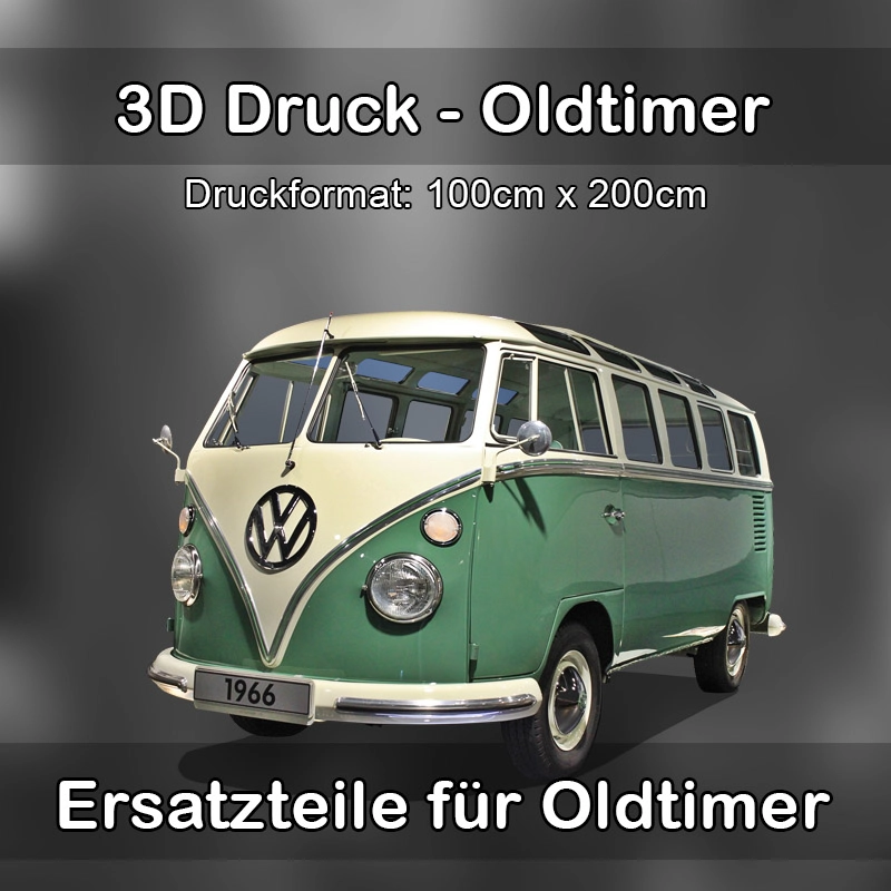 Großformat 3D Druck für Oldtimer Restauration in Eching (Kreis Landshut) 