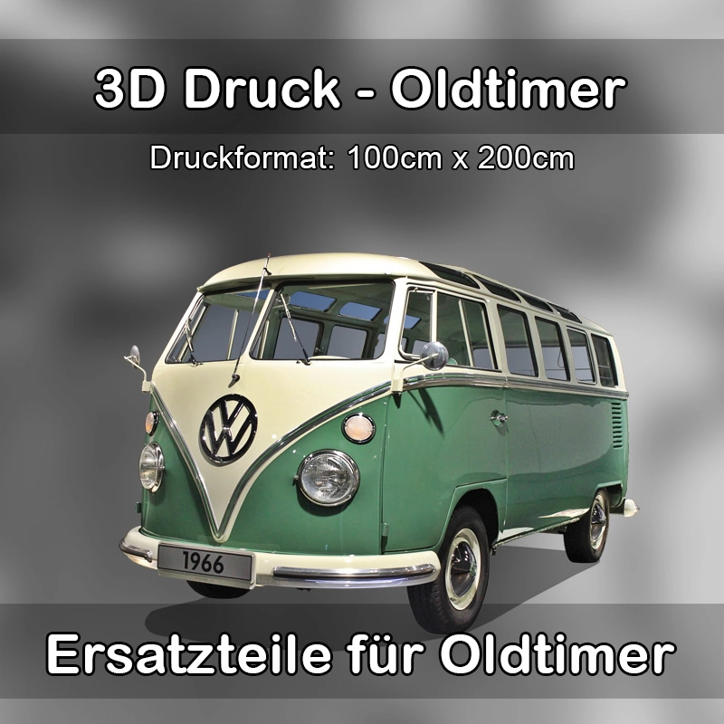 Großformat 3D Druck für Oldtimer Restauration in Eching (Landkreis Freising) 