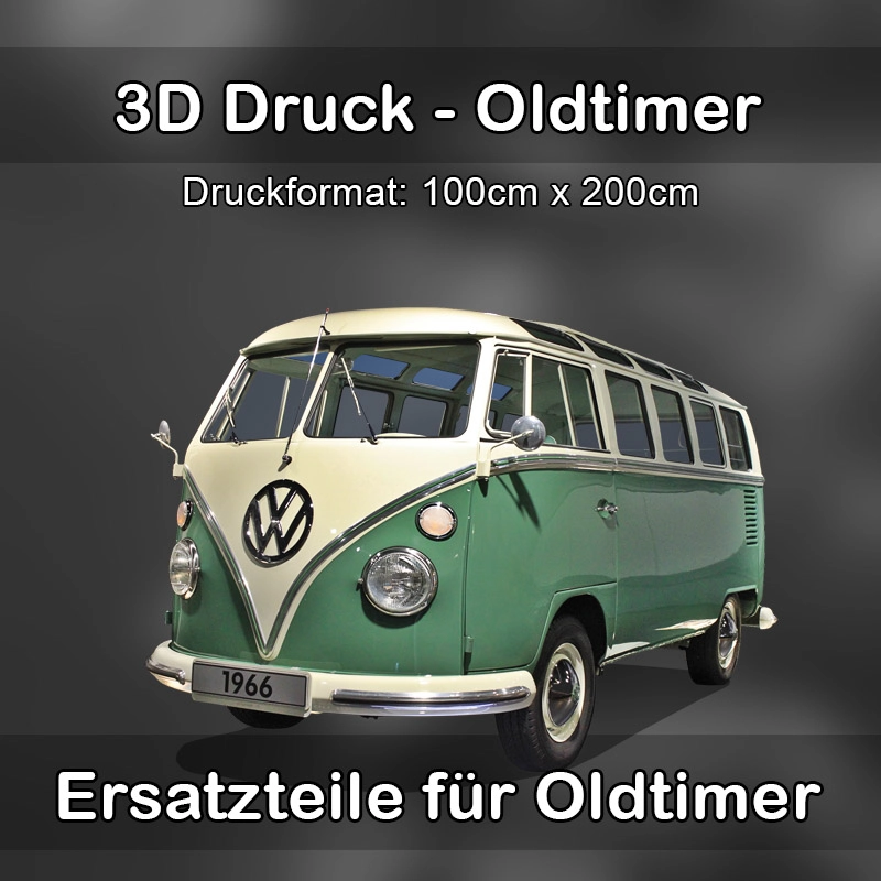 Großformat 3D Druck für Oldtimer Restauration in Echzell 