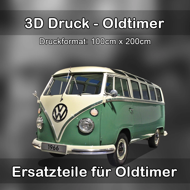 Großformat 3D Druck für Oldtimer Restauration in Eckernförde 