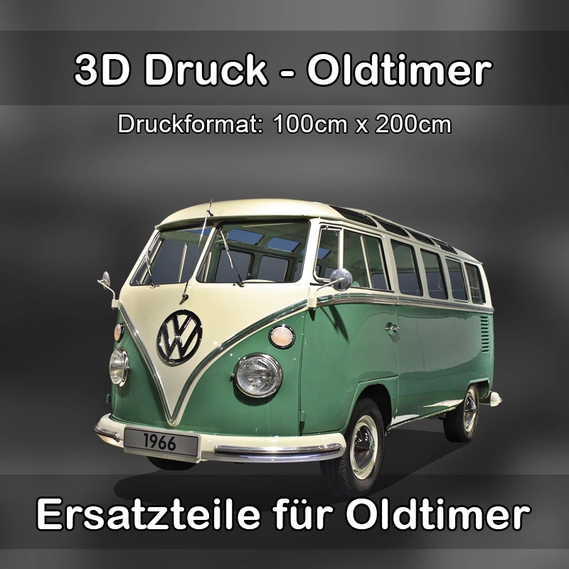 Großformat 3D Druck für Oldtimer Restauration in Eckersdorf 