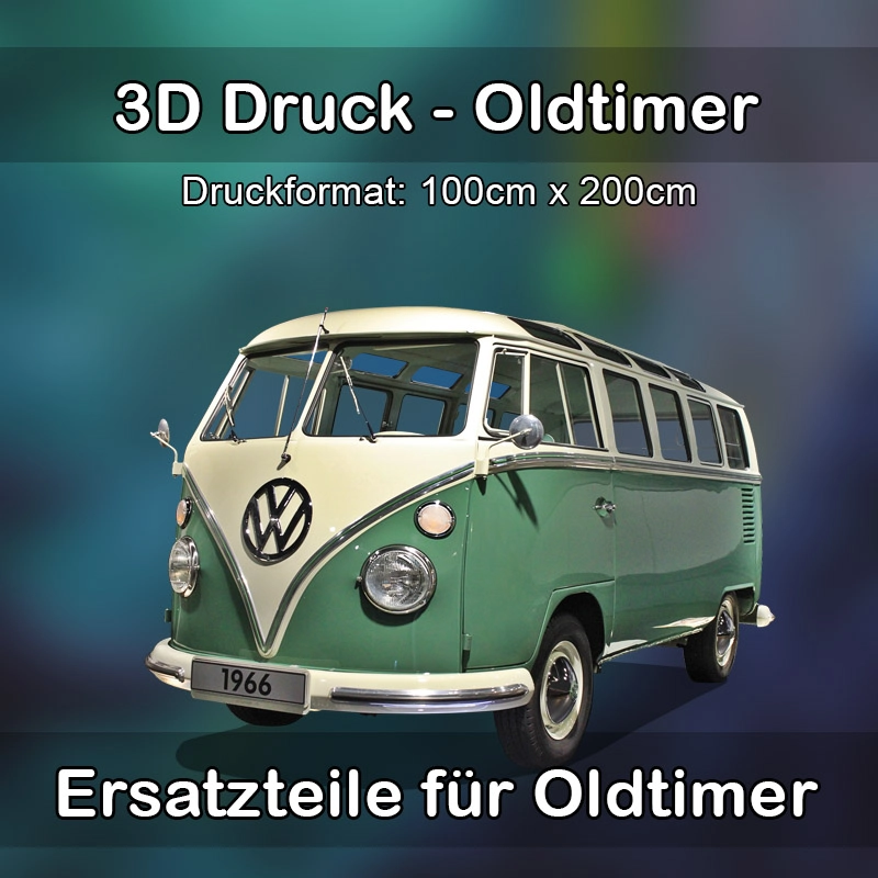 Großformat 3D Druck für Oldtimer Restauration in Eggenfelden 