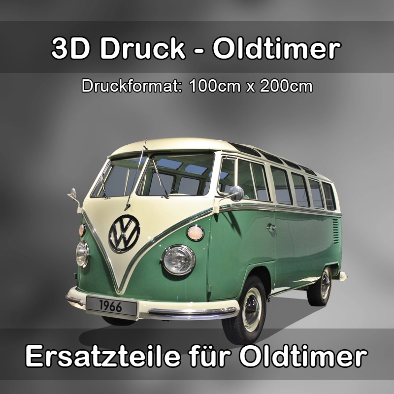 Großformat 3D Druck für Oldtimer Restauration in Ehrenfriedersdorf 