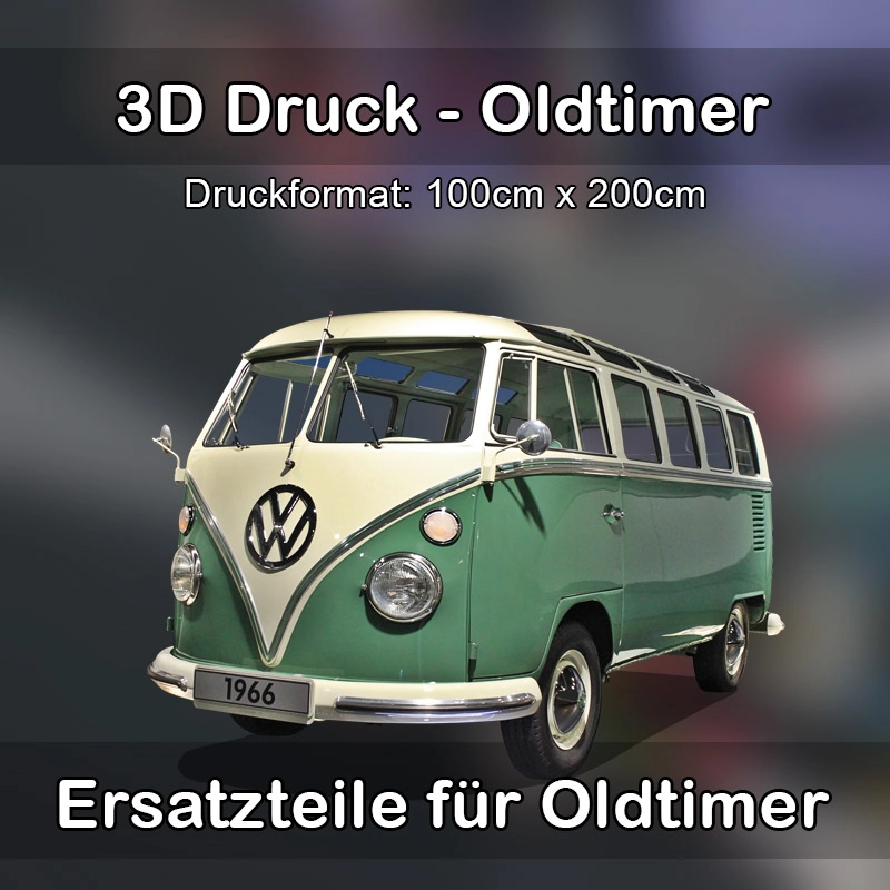 Großformat 3D Druck für Oldtimer Restauration in Eibenstock 