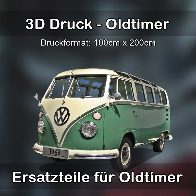 Großformat 3D Druck für Oldtimer Restauration in Eichstätt 