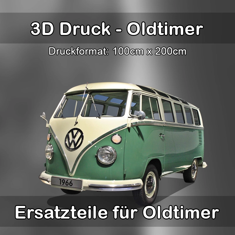 Großformat 3D Druck für Oldtimer Restauration in Eichwalde 