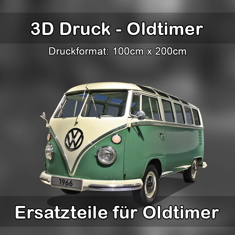 Großformat 3D Druck für Oldtimer Restauration in Eicklingen 