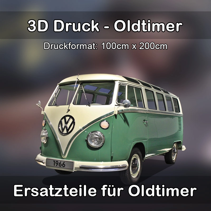 Großformat 3D Druck für Oldtimer Restauration in Eigeltingen 