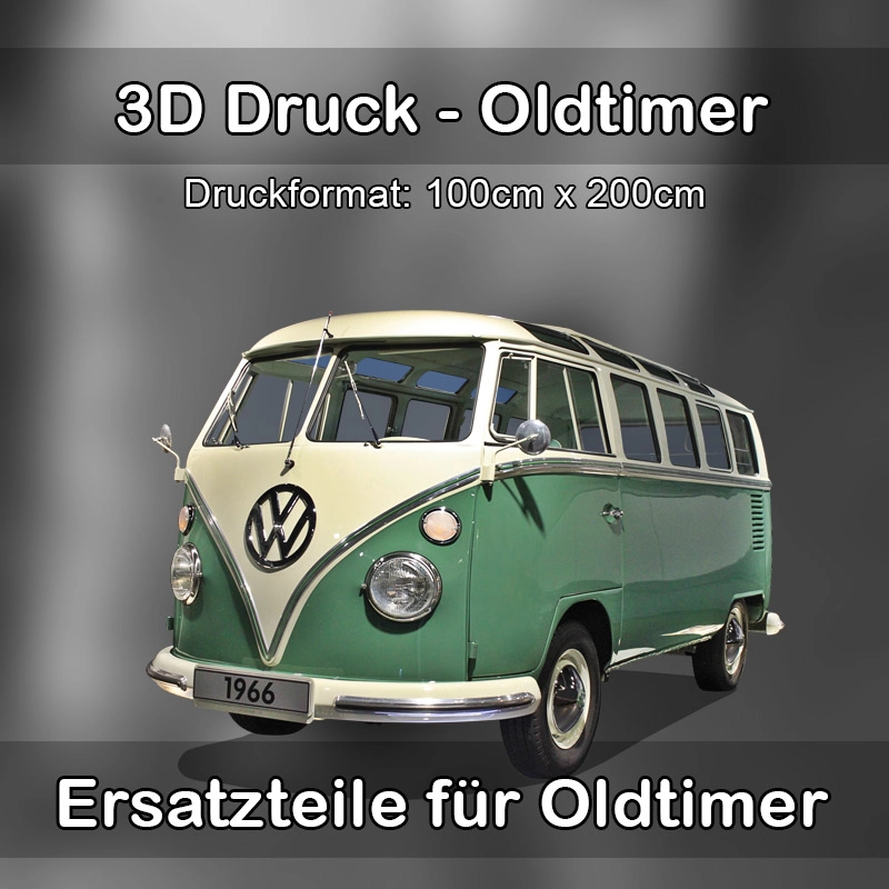 Großformat 3D Druck für Oldtimer Restauration in Eilenburg 