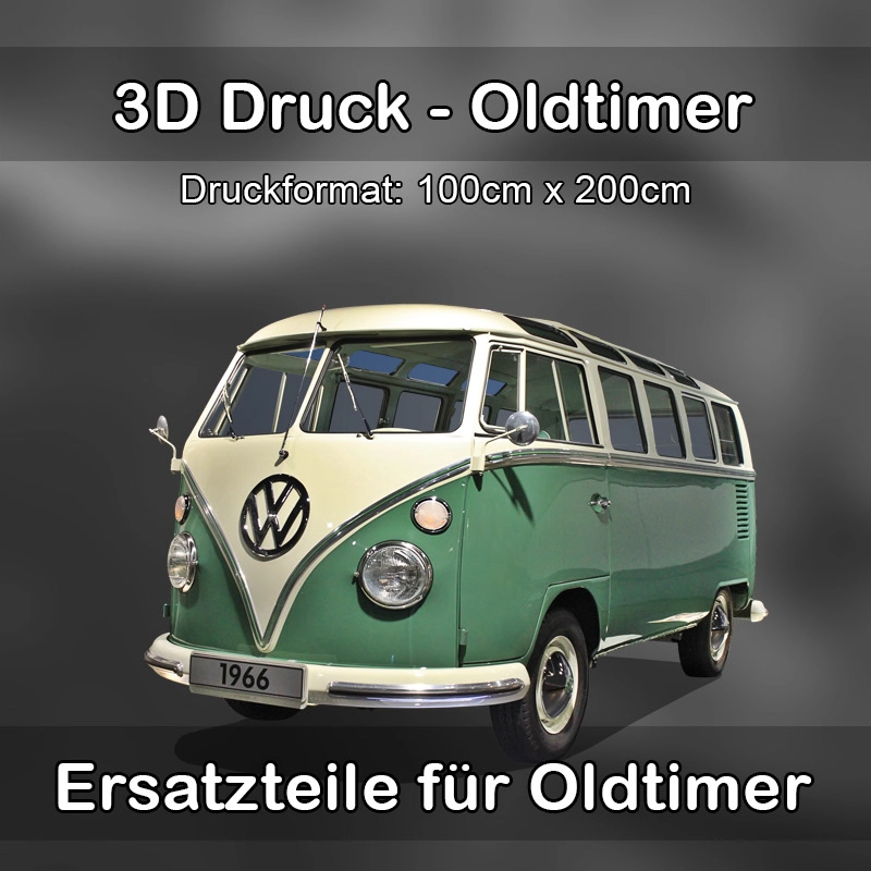 Großformat 3D Druck für Oldtimer Restauration in Einhausen 