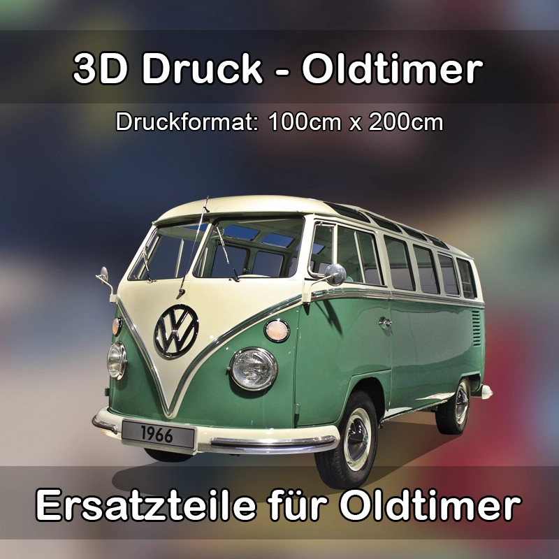 Großformat 3D Druck für Oldtimer Restauration in Eiselfing 