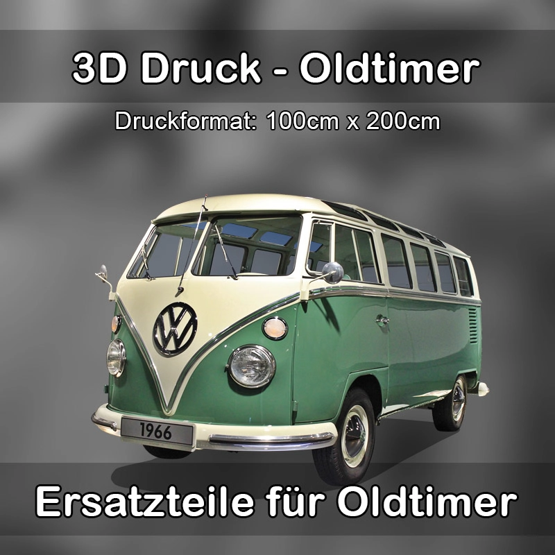 Großformat 3D Druck für Oldtimer Restauration in Eisenach 