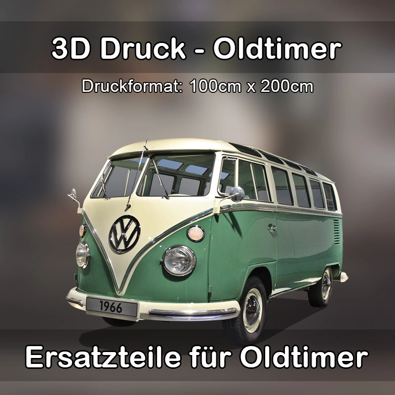 Großformat 3D Druck für Oldtimer Restauration in Eisenberg (Thüringen) 
