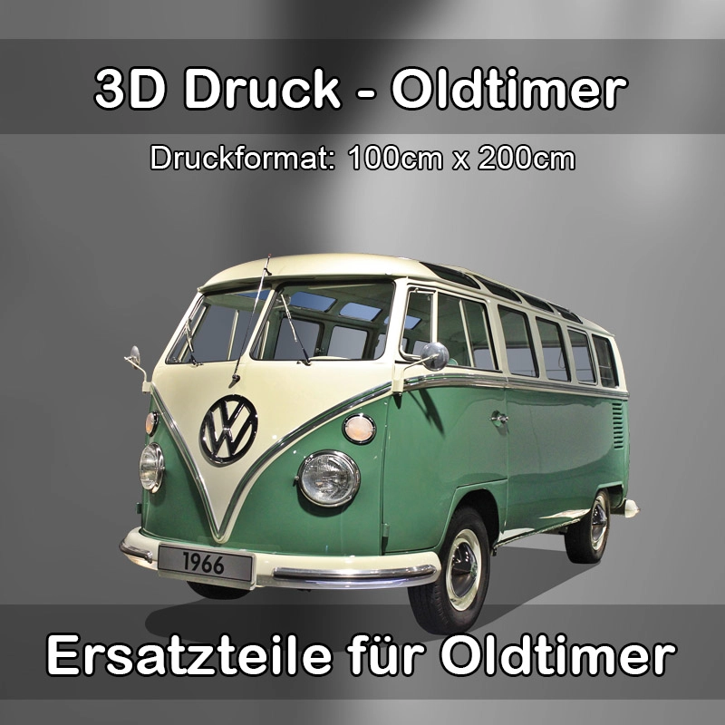 Großformat 3D Druck für Oldtimer Restauration in Eisenhüttenstadt 