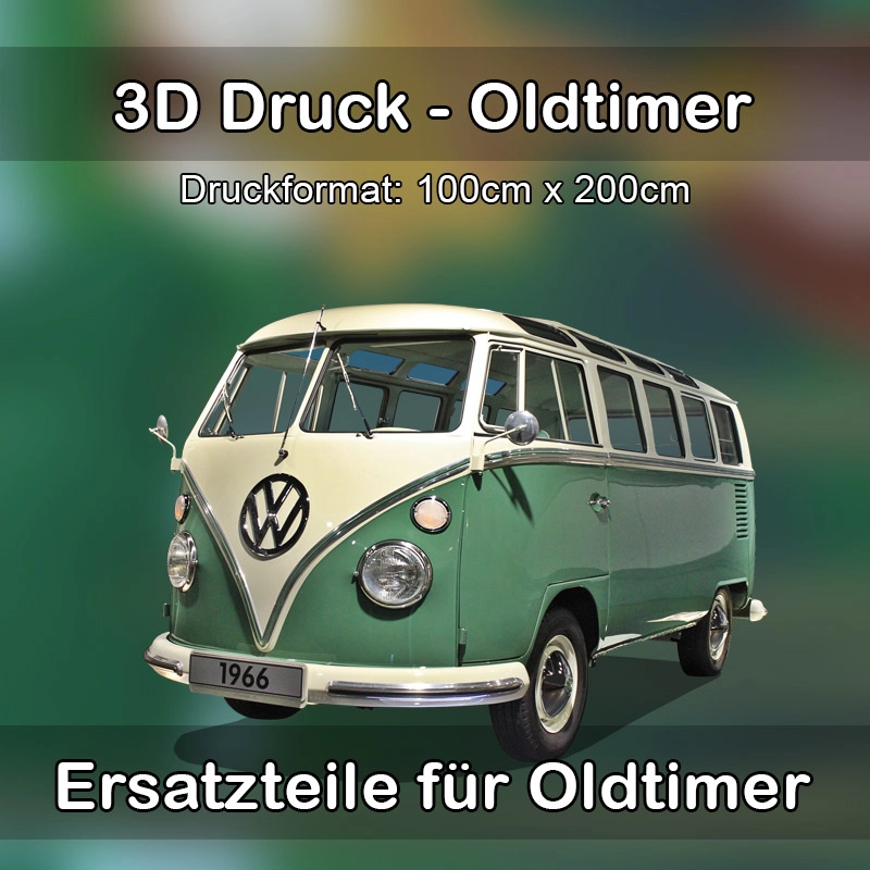 Großformat 3D Druck für Oldtimer Restauration in Eiterfeld 