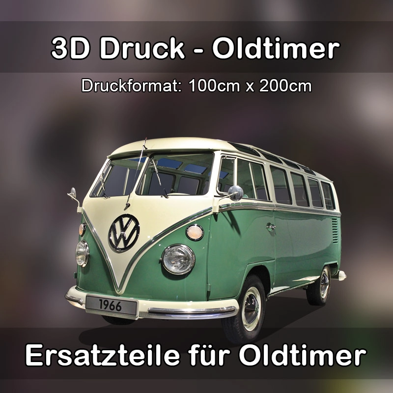 Großformat 3D Druck für Oldtimer Restauration in Eitorf 