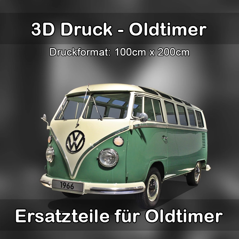 Großformat 3D Druck für Oldtimer Restauration in Elbe-Parey 
