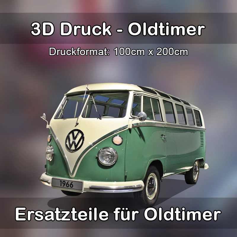 Großformat 3D Druck für Oldtimer Restauration in Ellerbek 