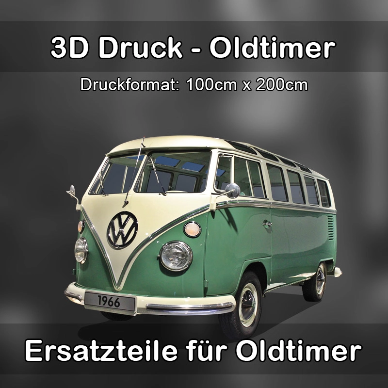 Großformat 3D Druck für Oldtimer Restauration in Ellhofen 
