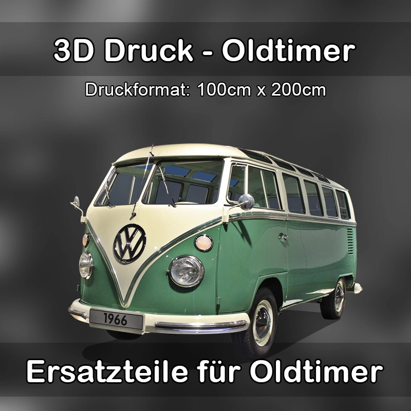 Großformat 3D Druck für Oldtimer Restauration in Ellingen 