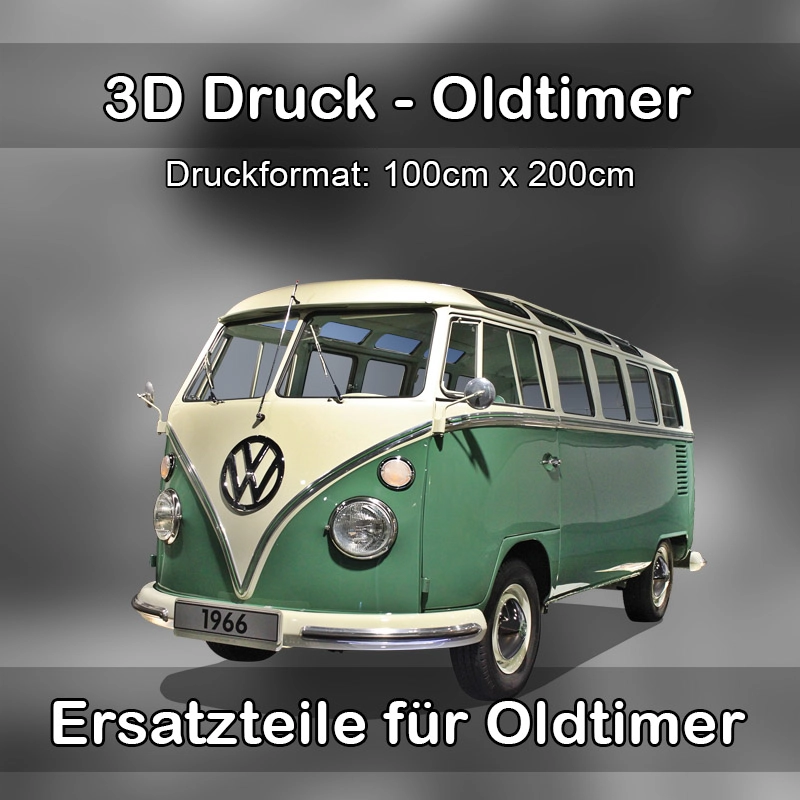 Großformat 3D Druck für Oldtimer Restauration in Elmshorn 