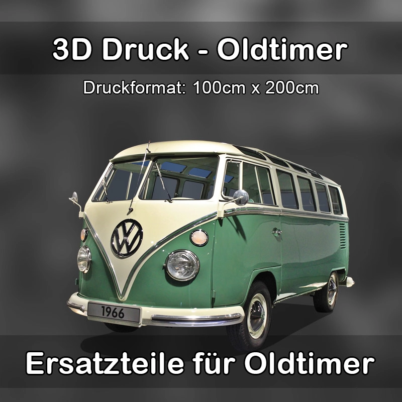 Großformat 3D Druck für Oldtimer Restauration in Elsterberg 