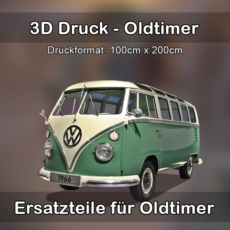Großformat 3D Druck für Oldtimer Restauration in Elsterheide 