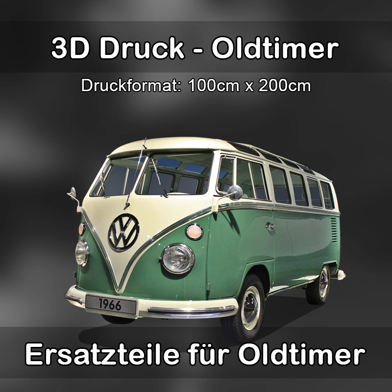 Großformat 3D Druck für Oldtimer Restauration in Eltmann 