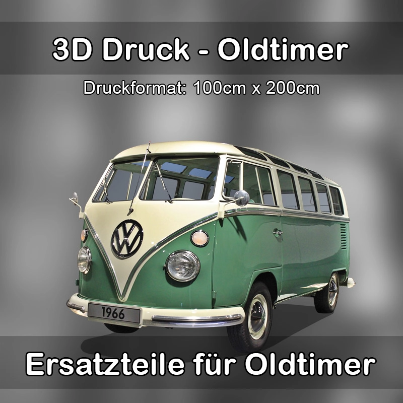 Großformat 3D Druck für Oldtimer Restauration in Elztal 